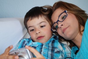 Maman et son fils