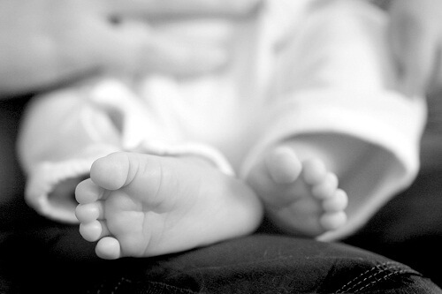 pieds de bébé